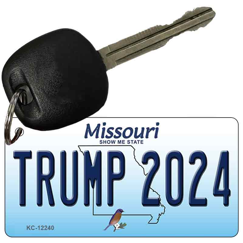 Trump 2024 Missouri Novelty Metal Key Chain KC-12240