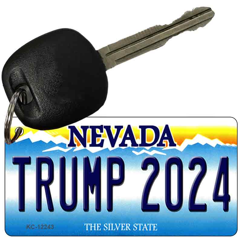 Trump 2024 Nevada Novelty Metal Key Chain KC-12243