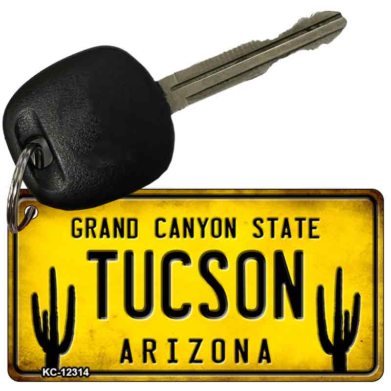 Arizona Tucson Novelty Metal Key Chain KC-12314