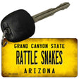 Arizona Rattle Snakes Novelty Metal Key Chain KC-12316