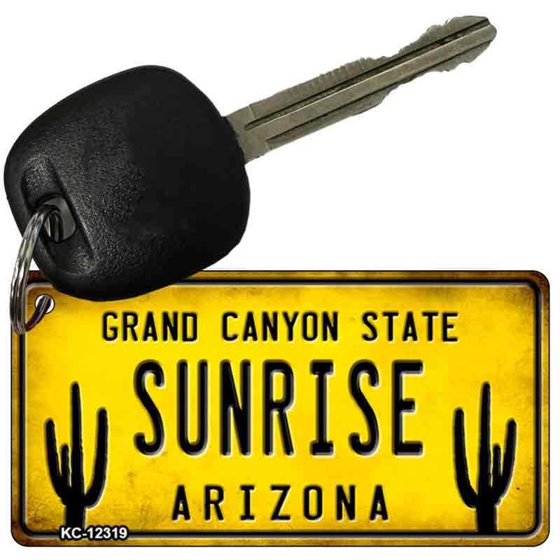Arizona Sunrise Novelty Metal Key Chain KC-12319
