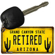Arizona Retired Novelty Metal Key Chain KC-12326