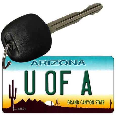 Univ of Arizona Novelty Metal Key Chain KC-12621