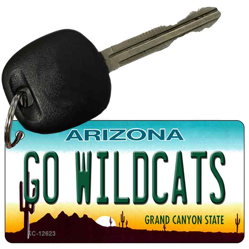 Go Wildcats Novelty Metal Key Chain KC-12623