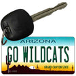 Go Wildcats Novelty Metal Key Chain KC-12623