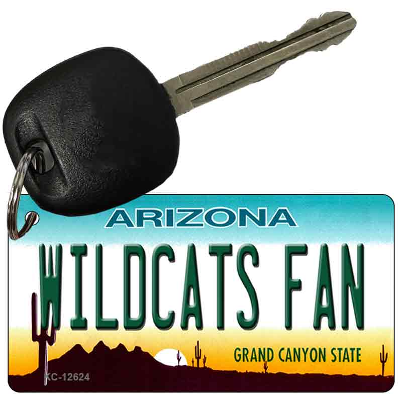 Wildcats Fan Novelty Metal Key Chain KC-12624