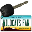 Wildcats Fan Novelty Metal Key Chain KC-12624