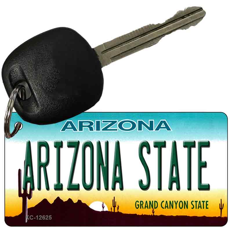 Arizona State Novelty Metal Key Chain KC-12625