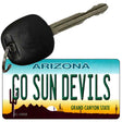 Go Sun Devils Novelty Metal Key Chain KC-12628