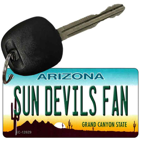 Sun Devils Fan Novelty Metal Key Chain KC-12629