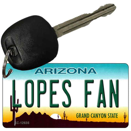 Lopes Fan Novelty Metal Key Chain KC-12635