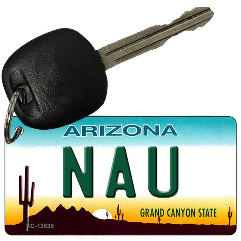 Northern Arizona Univ Novelty Metal Key Chain KC-12636