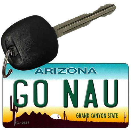 Go Northern Arizona Univ Novelty Metal Key Chain KC-12637