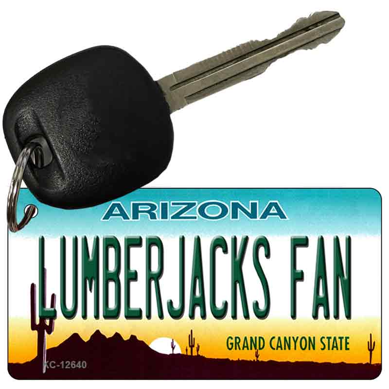 Lumberjacks Fan Novelty Metal Key Chain KC-12640