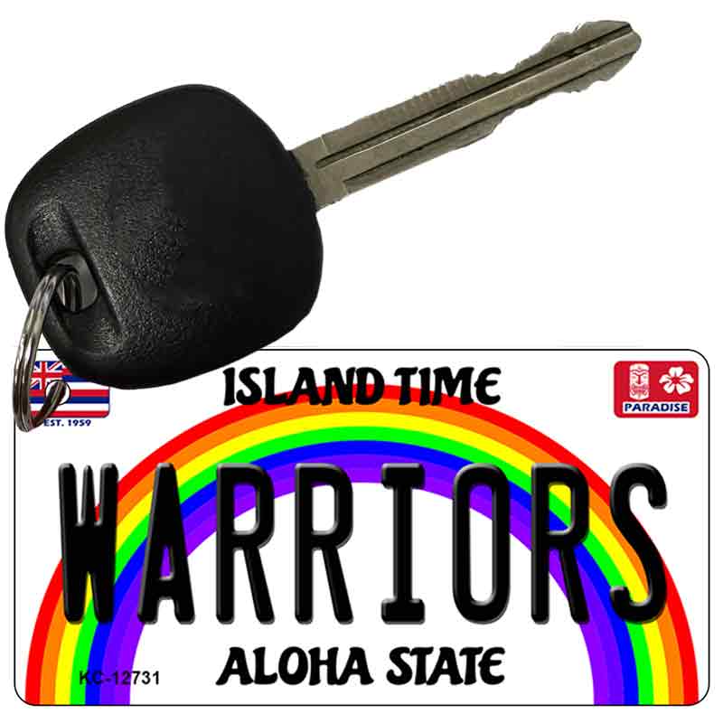 Warriors Novelty Metal Key Chain KC-12731