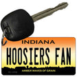 Hoosiers Fan Novelty Metal Key Chain KC-12754