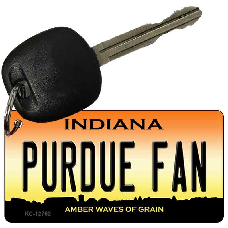 Purdue Fan Novelty Metal Key Chain KC-12762
