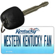 Western Kentucky Fan Novelty Metal Key Chain KC-12795