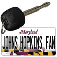 John Hopkins Fan Novelty Metal Key Chain KC-12816