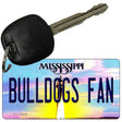 Bulldogs Fan Novelty Metal Key Chain KC-12855