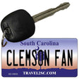 Clemson Fan Novelty Metal Key Chain KC-13010