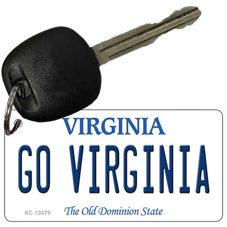 Go Virginia Novelty Metal Key Chain KC-13079