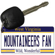 Mountaineers Fan Novelty Metal Key Chain KC-13113