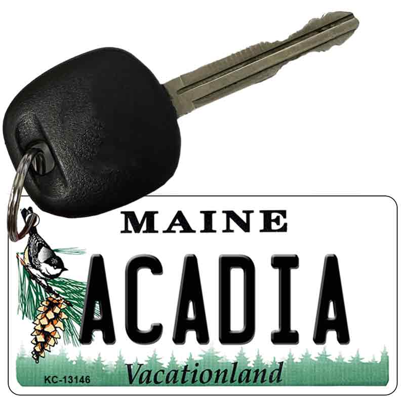 Acadia Maine Novelty Metal Key Chain KC-13146