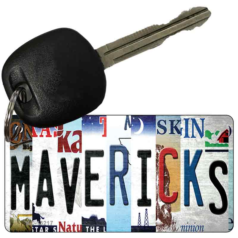 Mavericks Strip Art Novelty Metal Key Chain KC-13217