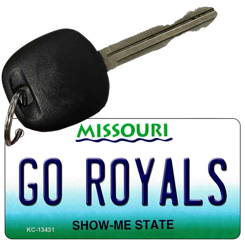Go Royals Novelty Metal Key Chain KC-13431