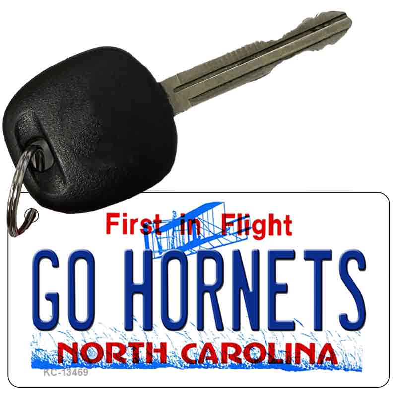 Hornets Fan Novelty Metal Key Chain KC-13469
