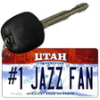 Number 1 Jazz Fan Novelty Metal Key Chain KC-13524