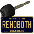 Rehoboth Delaware Novelty Metal Key Chain