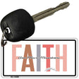 Faith Can Move Mountains Novelty Aluminum Key Chain KC-14486