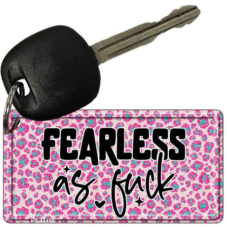 Fearless as Novelty Aluminum Key Chain KC-14493 2.25" x 1.125" Key Chain (KC)