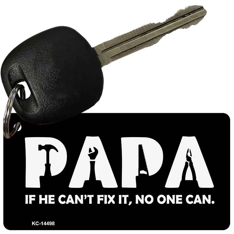 PAPA Novelty Aluminum Key Chain KC-14498