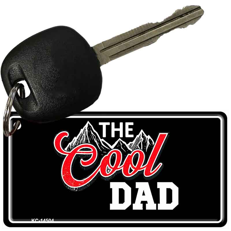 The Cool Dad Novelty Aluminum Key Chain KC-14504