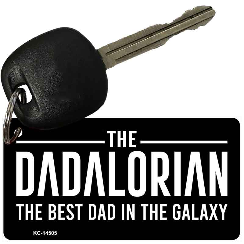 The Dadalorian Novelty Aluminum Key Chain KC-14505
