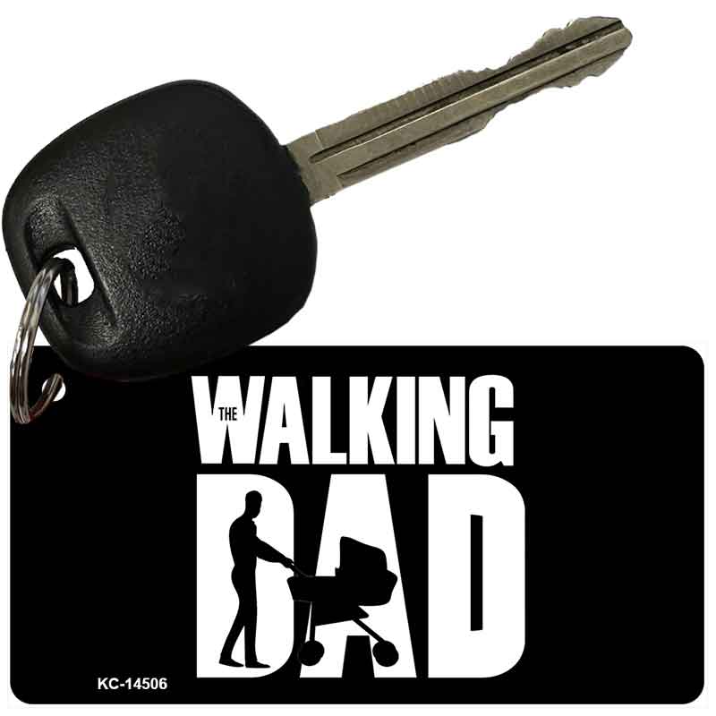 The Walking Dad Novelty Aluminum Key Chain KC-14506