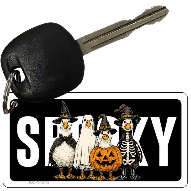 Spooky Goose Novelty Aluminum Key Chain KC-14543