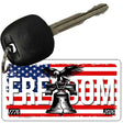 Freedom Liberty Bell Novelty Aluminum Key Chain KC-14547 2.25" x 1.125" Key Chain (KC)