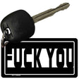 F-ck You Hidden Novelty Aluminum Key Chain KC-14555 2.25" x 1.125" Key Chain (KC)