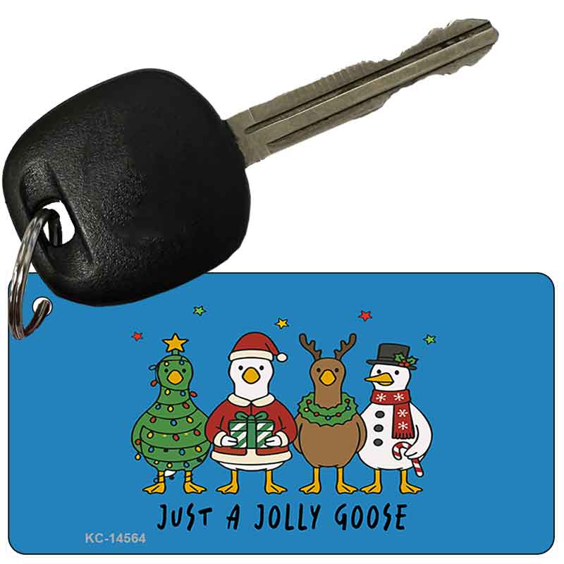 Just A Jolly Goose Novelty Aluminum Key Chain KC-14564