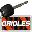 ORIOLES Graphic Novelty Aluminum Key Chain KC-14567 2.25" x 1.125" Key Chain (KC)