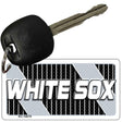 WHITE SOX Graphic Novelty Aluminum Key Chain KC-14570 2.25" x 1.125" Key Chain (KC)