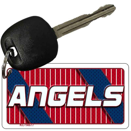ANGELS Graphic Novelty Aluminum Key Chain KC-14577 2.25" x 1.125" Key Chain (KC)