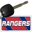 RANGERS Graphic Novelty Aluminum Key Chain KC-14592 2.25" x 1.125" Key Chain (KC)