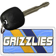 GRIZZLIES Graphic Novelty Aluminum Key Chain KC-14609 2.25" x 1.125" Key Chain (KC)