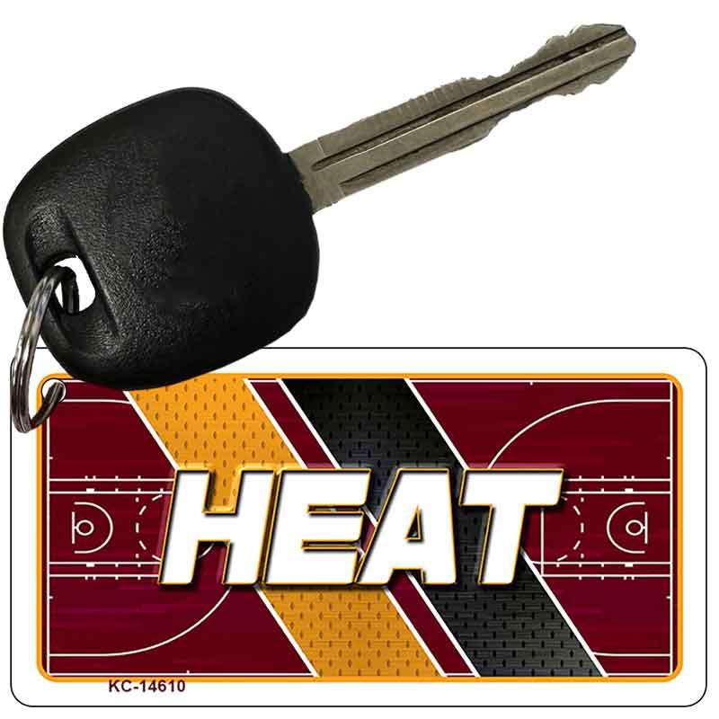 HEAT Graphic Novelty Aluminum Key Chain KC-14610 2.25" x 1.125" Key Chain (KC)
