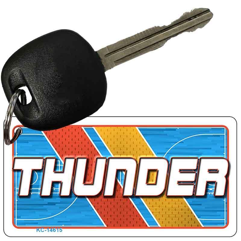 THUNDER Graphic Novelty Aluminum Key Chain KC-14615 2.25" x 1.125" Key Chain (KC)